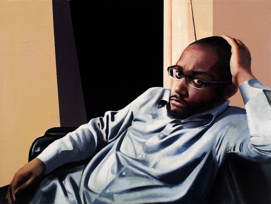 James, oil on canvas, 2013